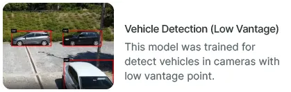 Lumeo vehicle detection AI model